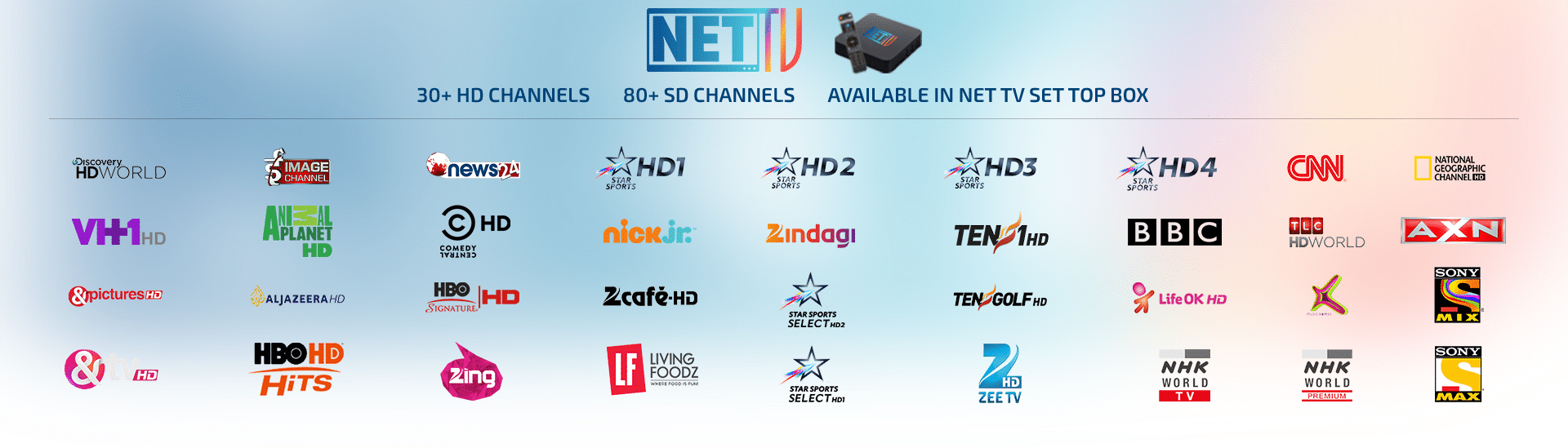 NET TV Nepal | Channel List | Price | Review | Recharge | APP